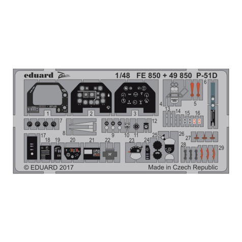 Eduard P-51D 1/48 User manual Eduard P-51D 1/48 User manual