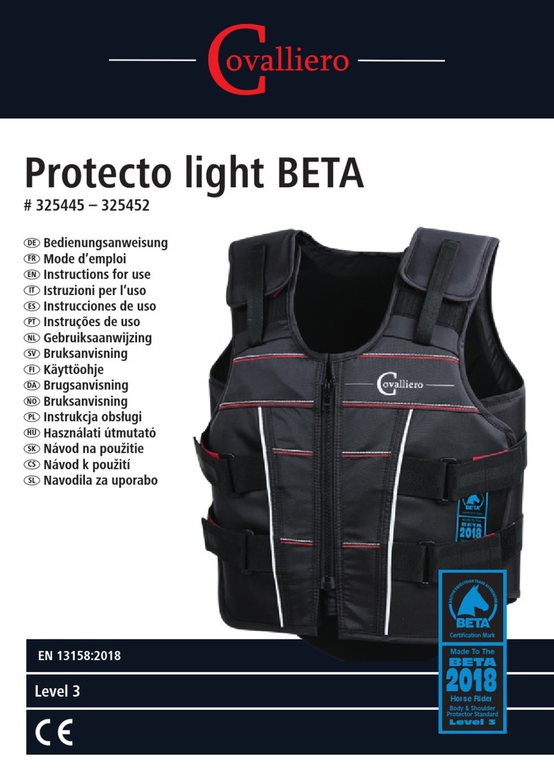 Covalliero Protecto light BETA Instructions for use