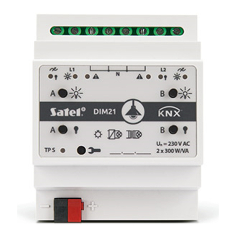 Satel KNX-DIM21 User manual