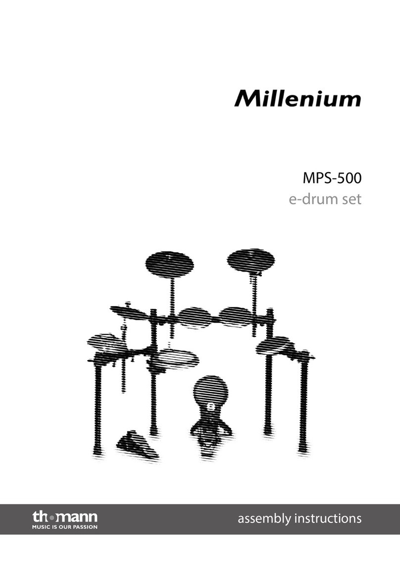 thomann Millenium MPS-500 User manual thomann Millenium MPS-500 User manual