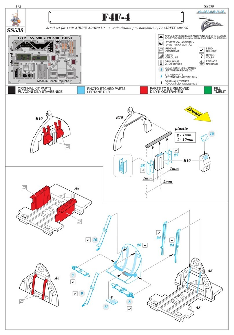 Eduard F4F-4 Wildcat 1/48 manual Eduard F4F-4 Wildcat 1/48 manual