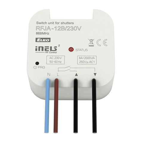 Elko Inels RFJA-12B manual