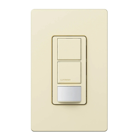Lutron Electronics Maestro MS-PPS6-DDV User manual