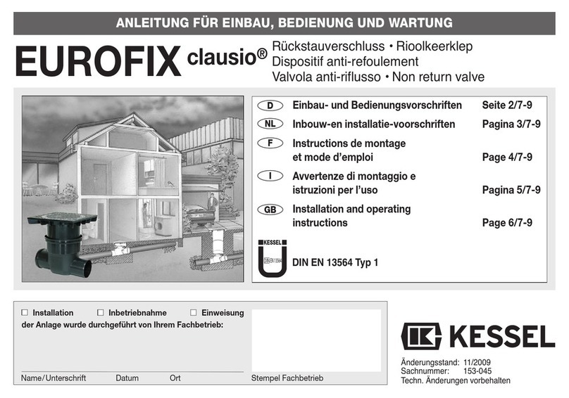 Kessel EUROFIX Clausio User manual