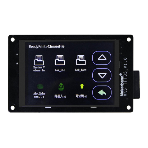 MKS TFT35 User manual