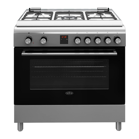 Belling SE 90 DFT INOX User manual