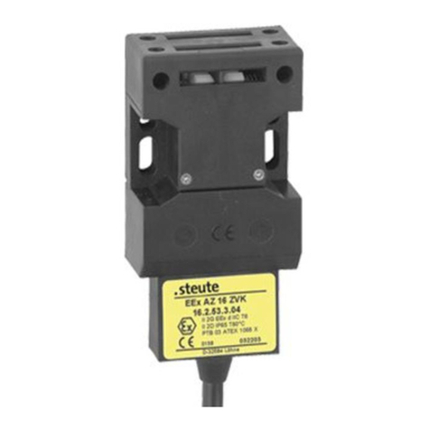 steute Ex AZ 16 Programming manual