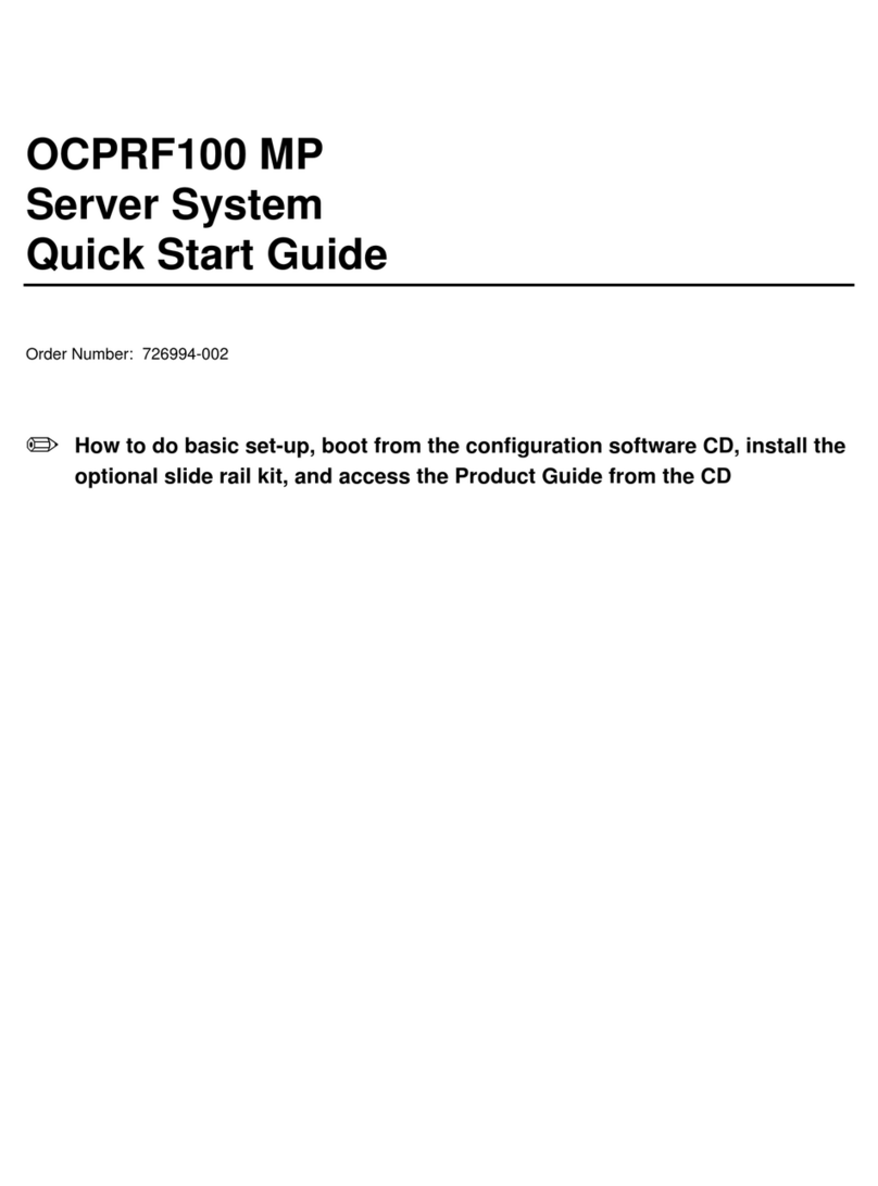 Intel OCPRF100 MP User manual