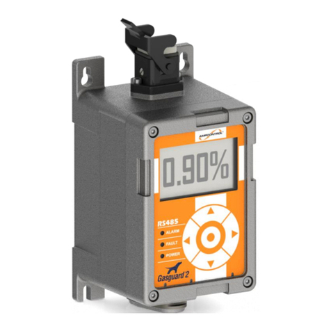 Ampcontrol Gasguard GG2 DISPLAY Installation and maintenance guide