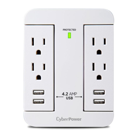 CyberPower GP400U4AWH User manual