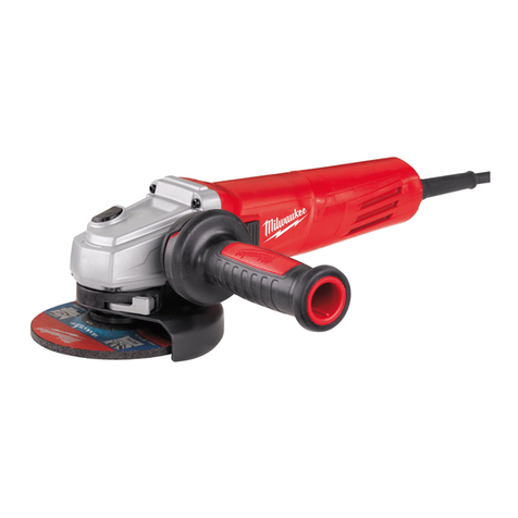 Milwaukee AGV 12-125 X User manual