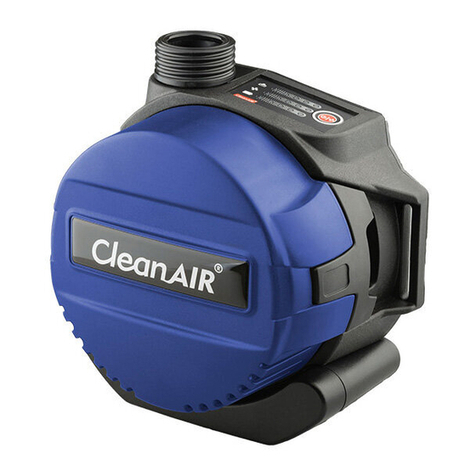 cleanAIR Basic EVO instructions