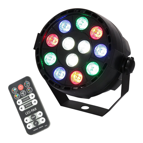 Ibiza PARBAT-RGBW user manual