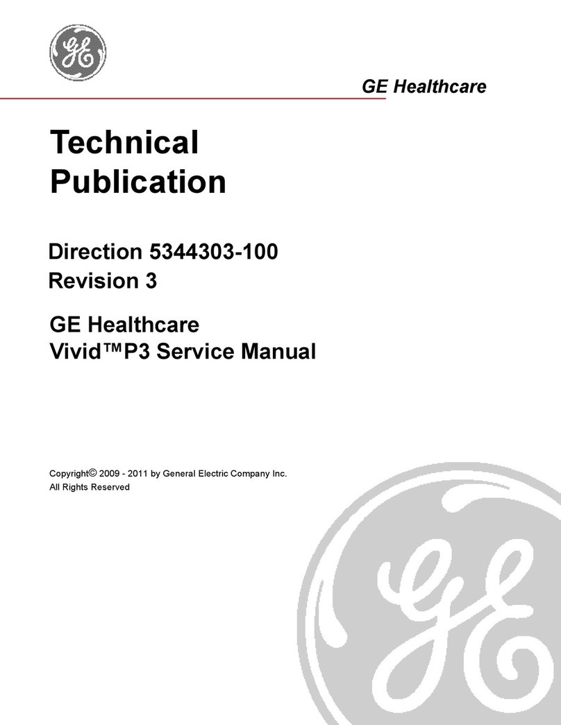 GE Vivid P3 User manual