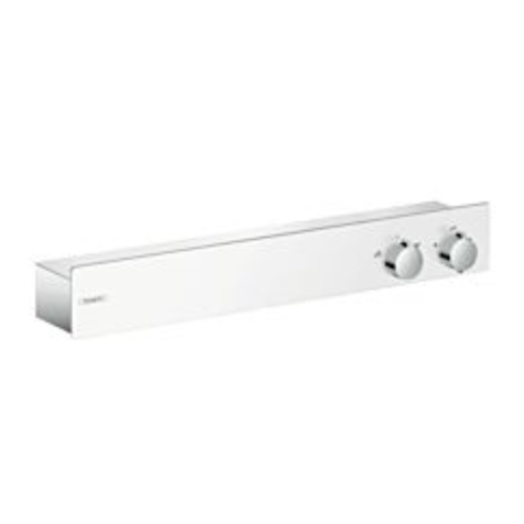 Hans Grohe ShowerTablet 600 Thermostat Universal 13108... Manual Hans Grohe ShowerTablet 600 Thermostat Universal 13108... Manual