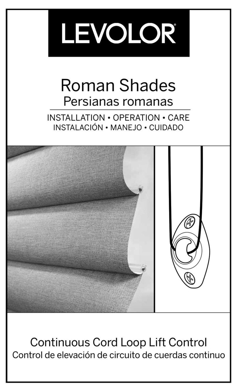Levolor Roman Shades manual