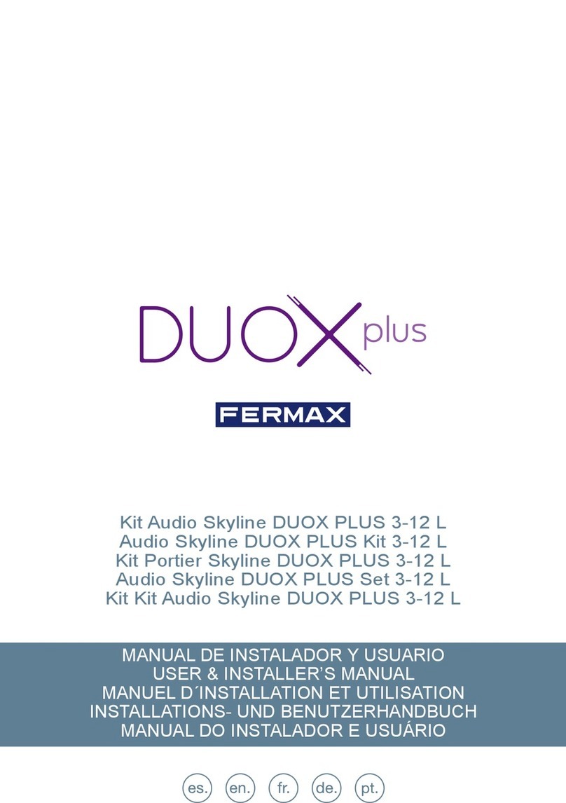 Fermax Skyline DUOX PLUS 3L Instruction Manual