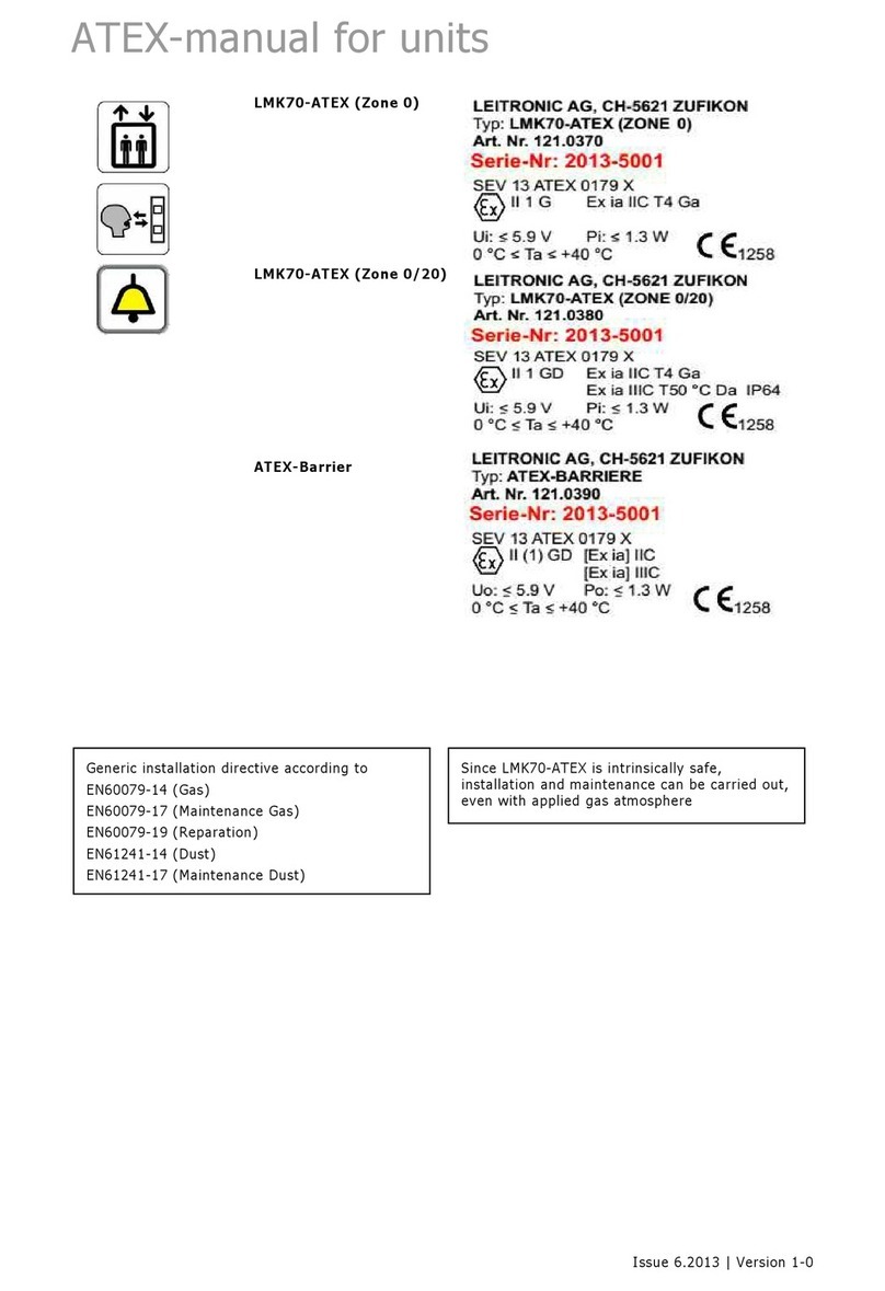 Leitronic AG LMK70-ATEX manual