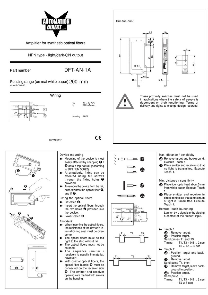 AutomationDirect DFT-AN-1A quick start guide AutomationDirect DFT-AN-1A quick start guide