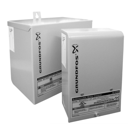 Grundfos SA-SPM6 Installation and operation instructions