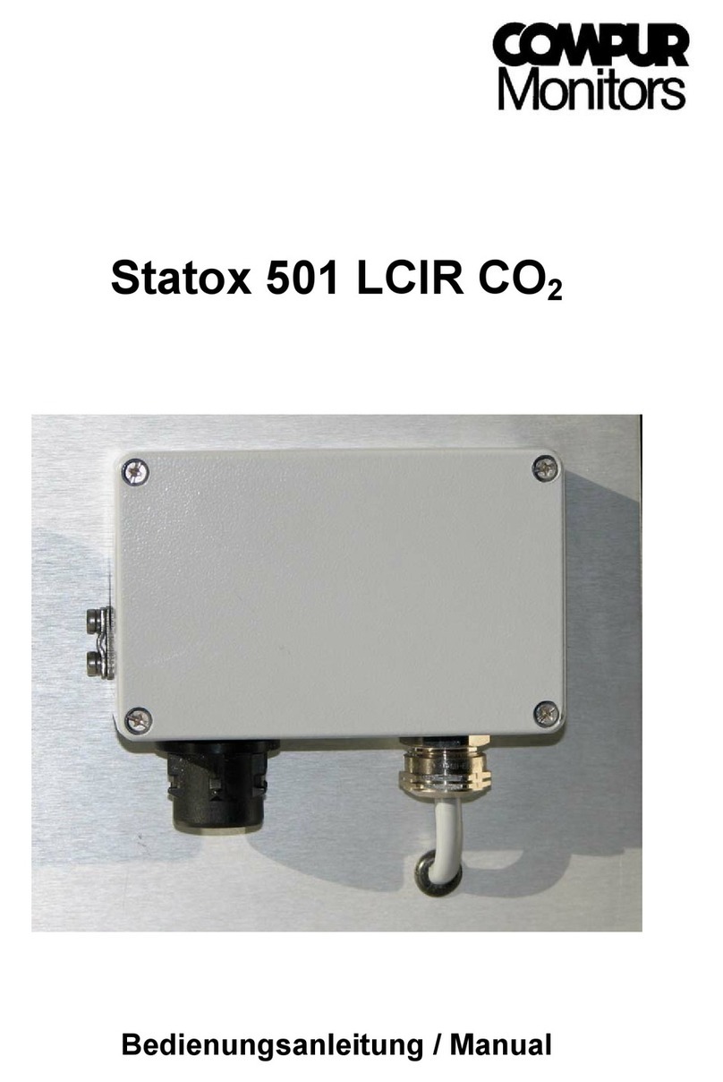 Compur Monitors Statox 501 User manual