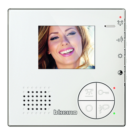 Bticino CLASSE 100 V12B User manual