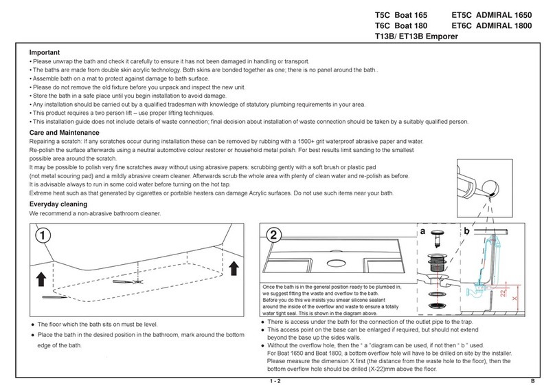 Burlington ADMIRAL ET5C quick start guide