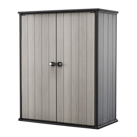 Keter Duotech Hight-Store+ User manual