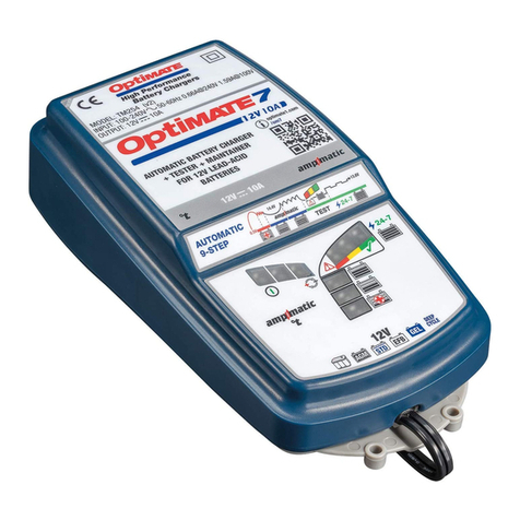 TecMate Optimate 7 Ampmatic User manual