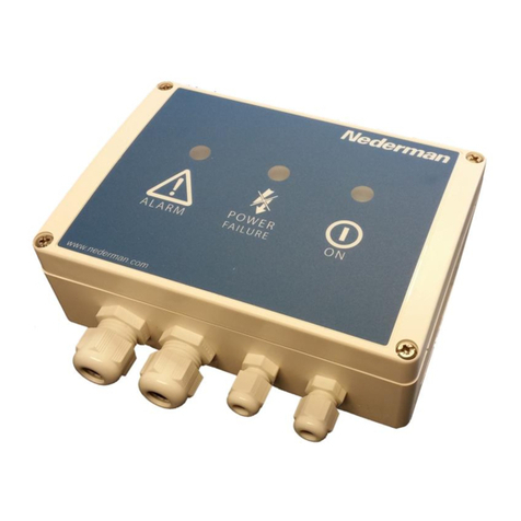 Nederman Airflow Alarm EX 40 user manual