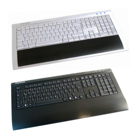KeySonic INTUITION-XL ACK-5600 ALU+ User manual
