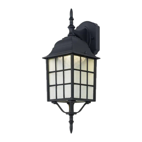 HAMPTON BAY 4420-1BK-LED Use and care guide