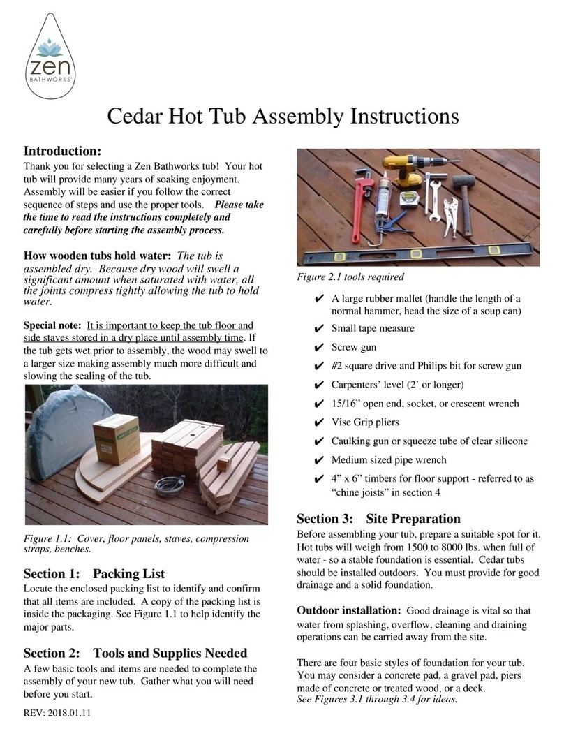 ZEN Cedar Assembly instructions