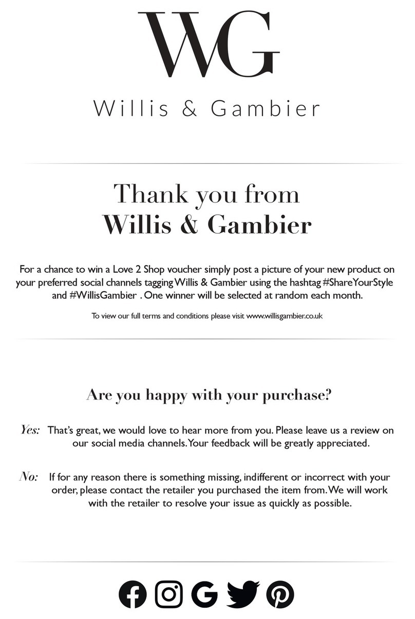 Willis & Gambier Antoinette manual Willis & Gambier Antoinette manual
