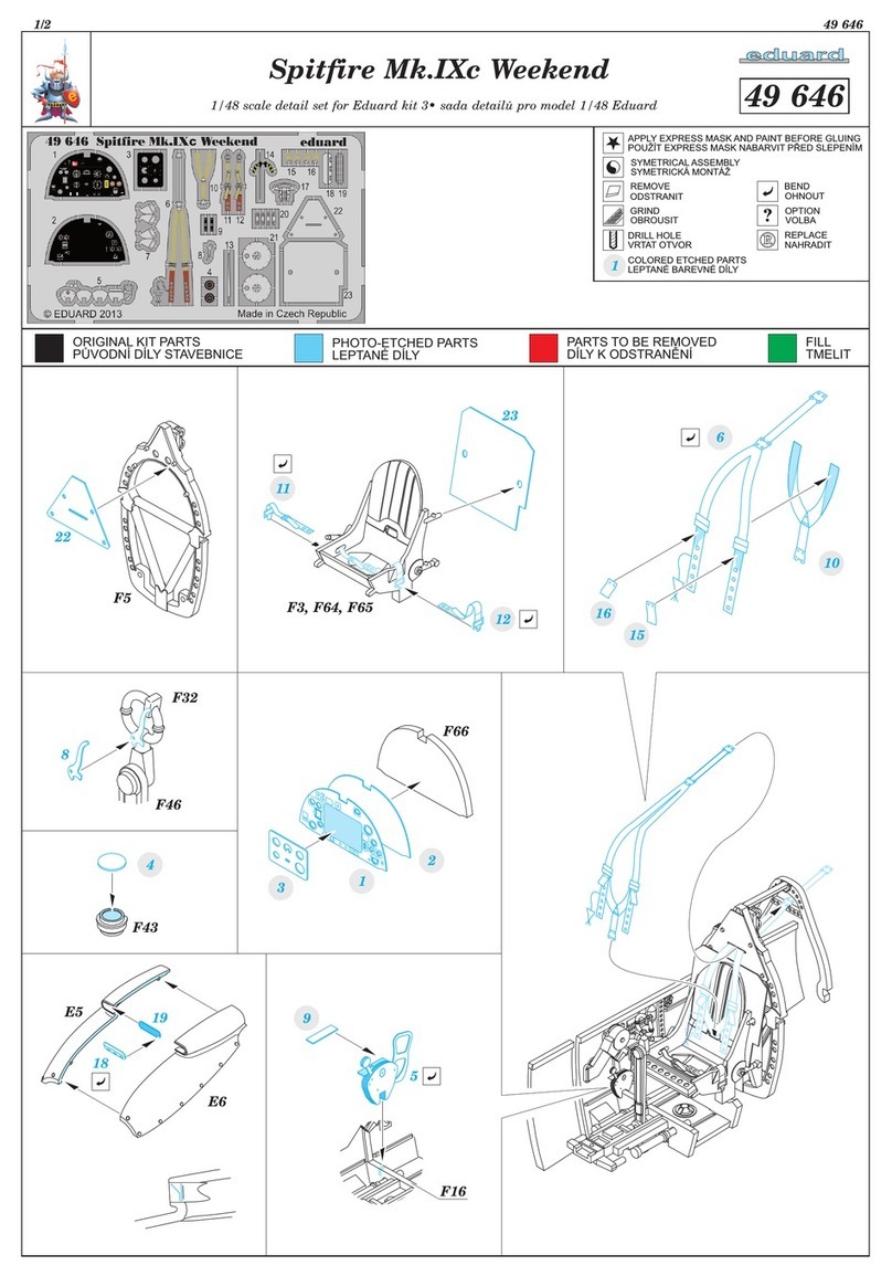 Eduard Spitfire Mk.IXc Weekend manual