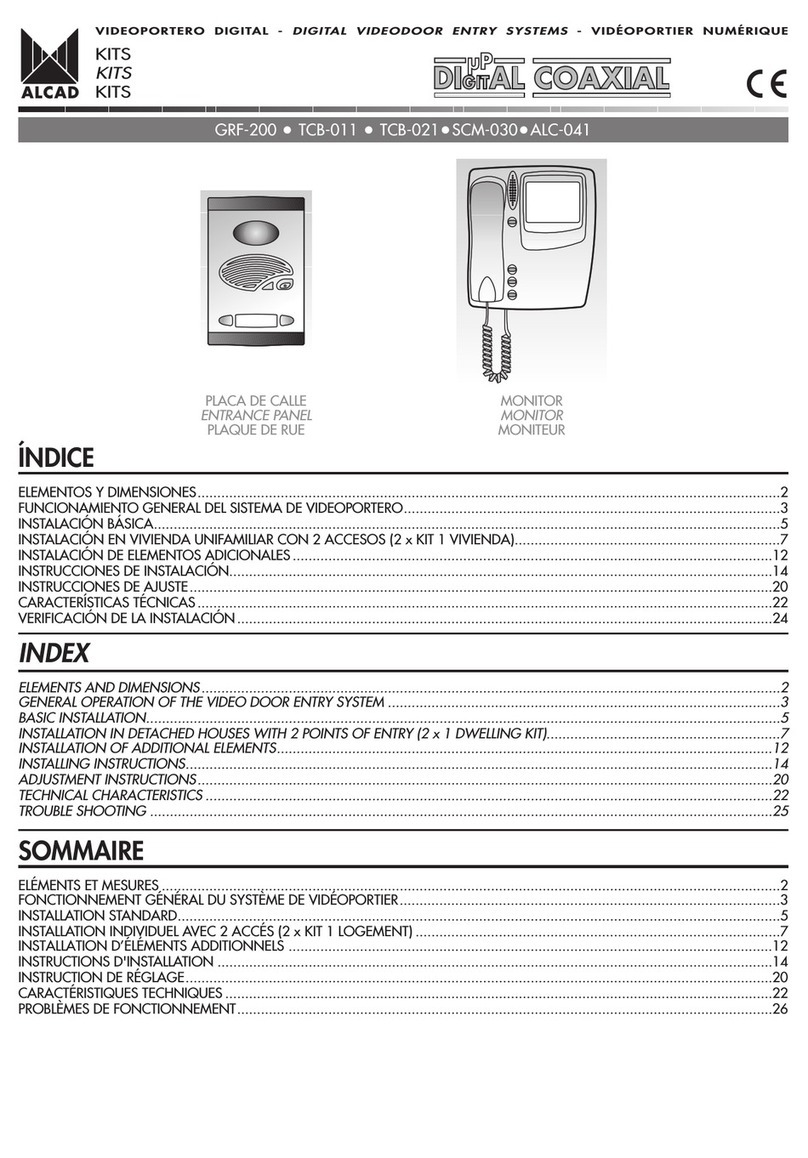 Alcad GRF-200 User manual