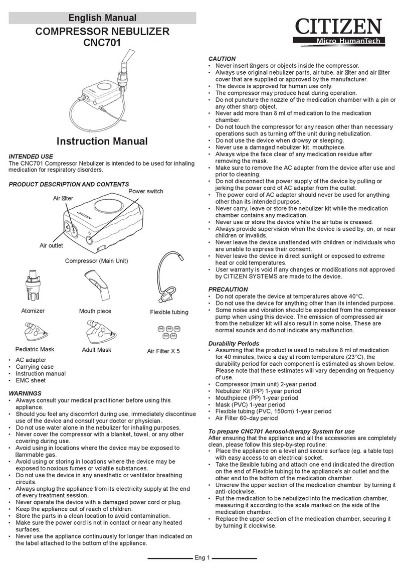 Citizen CNC701 manual