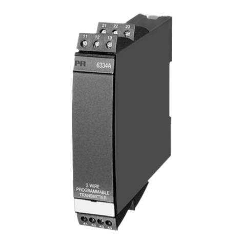PR electronics PRetrans 6334 User manual