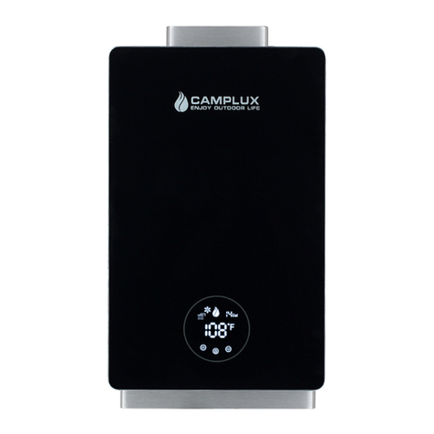 Camplux CA318 Use & care manual