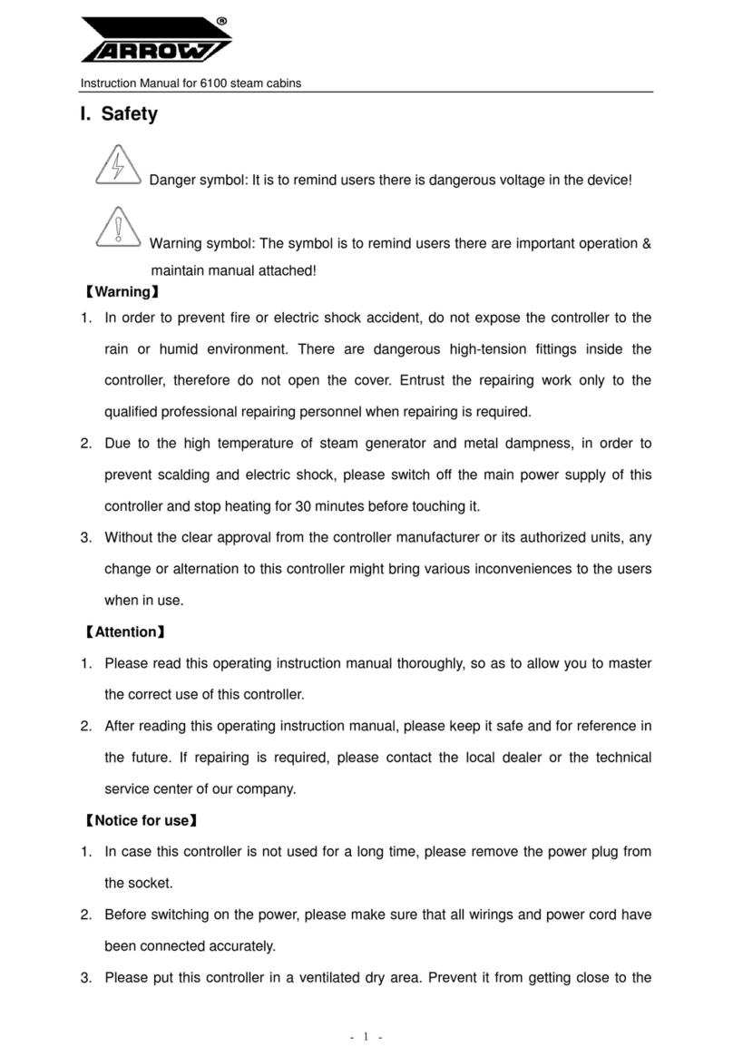 Arrow 6100 instruction manual