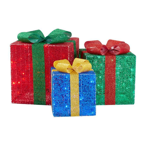 Home Accents Holiday TY609-2014 Assembly instructions