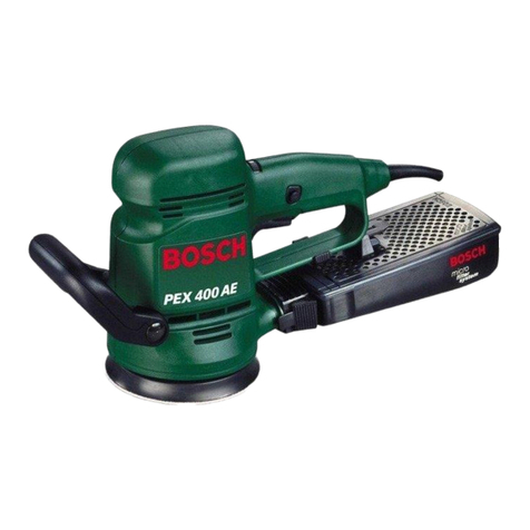 Bosch PEX 400 A operating instructions