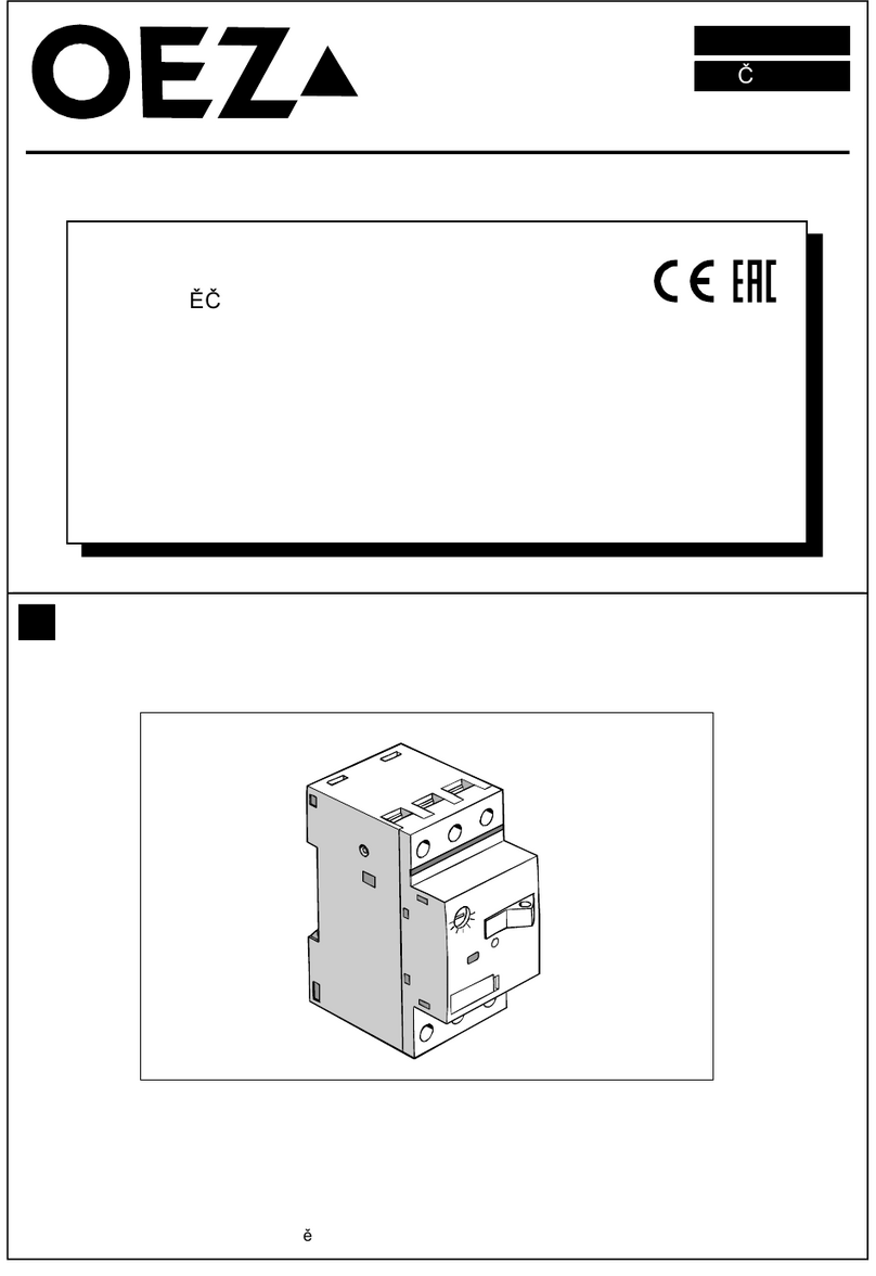 OEZ SM123 Series Instructions for use