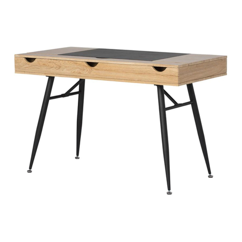 CALICO DESIGNS NOOK DESK 51250 Assembly instructions CALICO DESIGNS NOOK DESK 51250 Assembly instructions