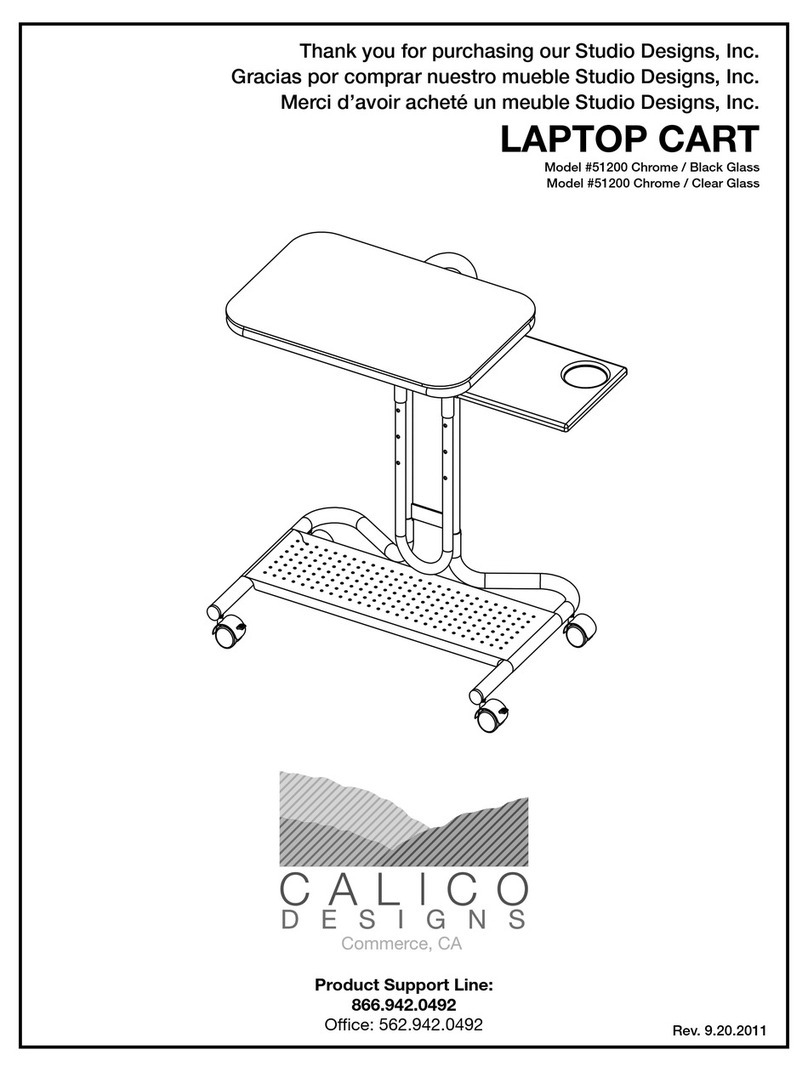 CALICO DESIGNS 51200 Assembly instructions