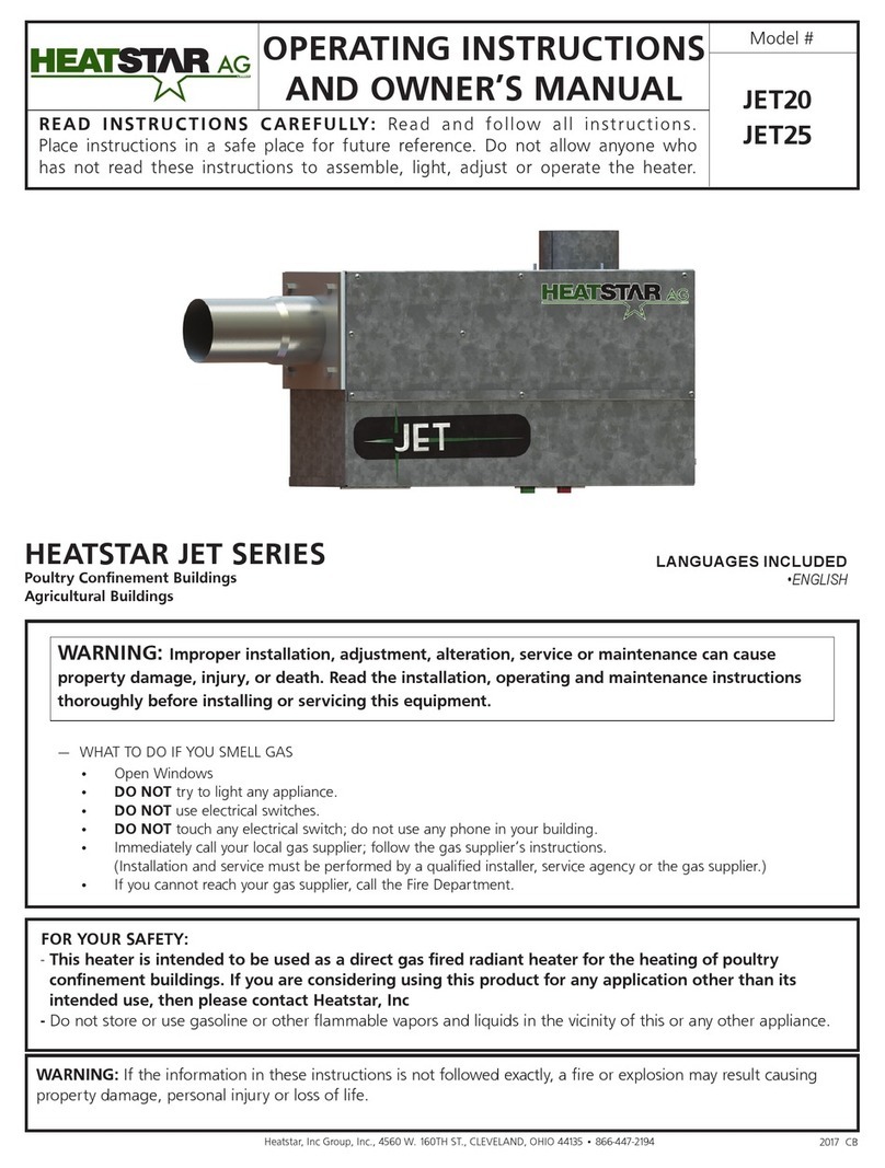 HeatStar JET20 Assembly instructions