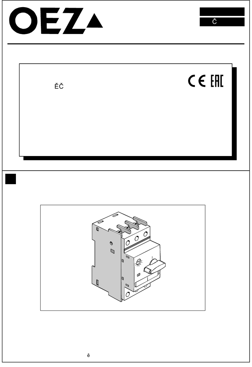 OEZ SM253 Series Instructions for use