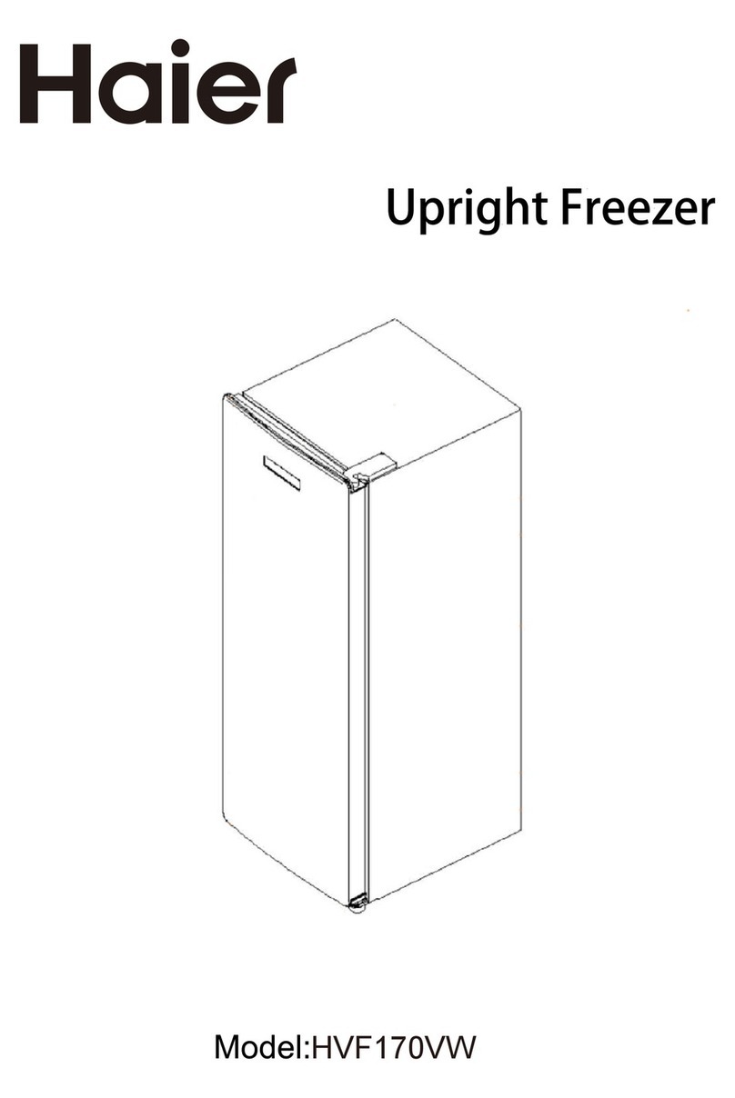 Haier HVF170VW User manual Haier HVF170VW User manual