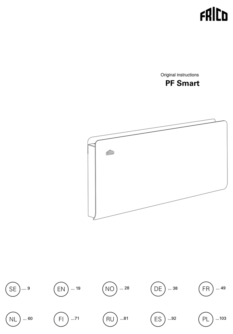 Frico PF Smart User manual