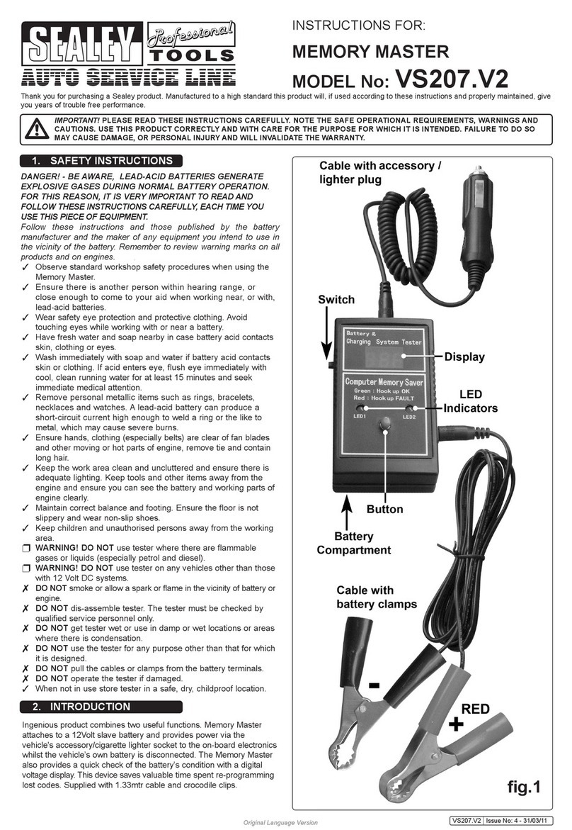 Sealey VS207.V2 instructions
